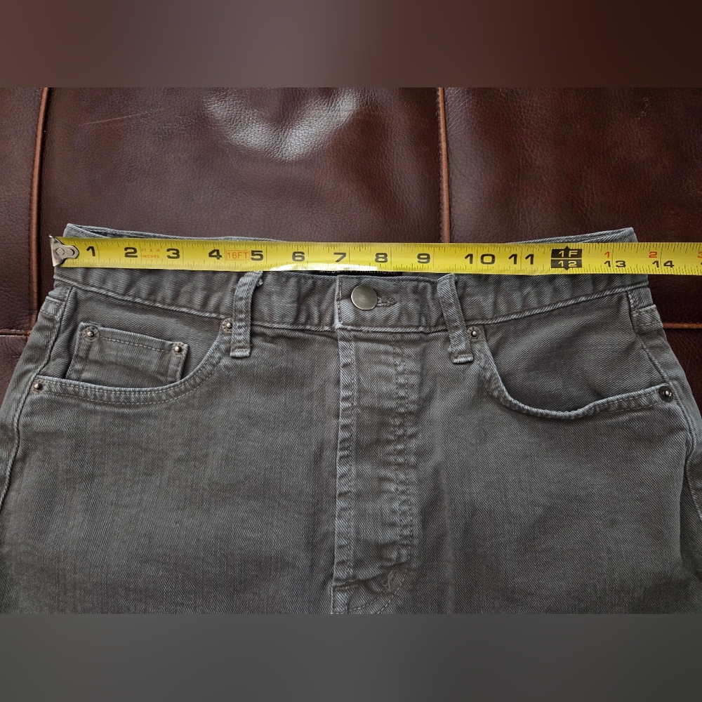 Modern American Green Denim Skirt Size 28 Waist* - Picture 5 of 6